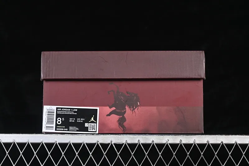 All Categories Air Jordan Jordan Series Basketball Shoes Air Jordan 1 Low Air Jordan 1 Low AJ1 Joe 1 Year of the Horse Limited Low-State Cultural Casual Shoes 553558-040